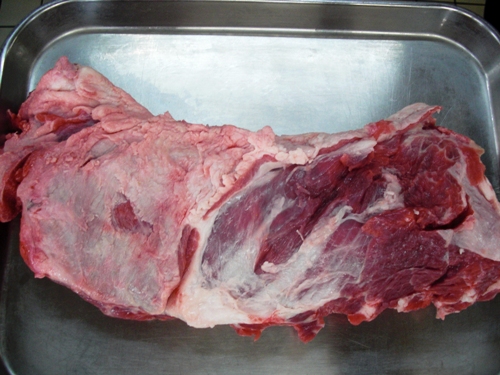 市販の羊肉
