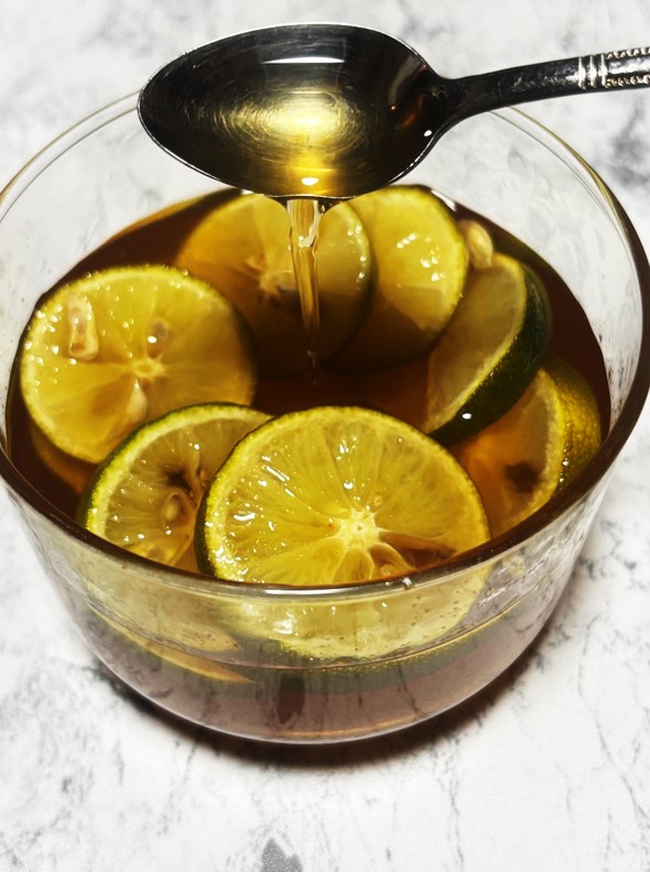 すだちの紅茶シロップ