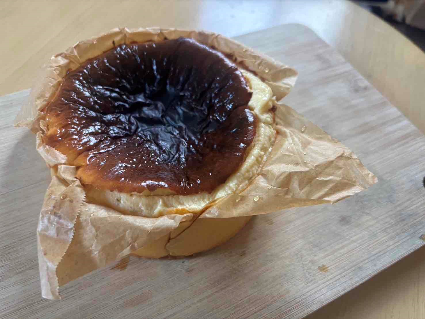 すだちのバスクチーズケーキ