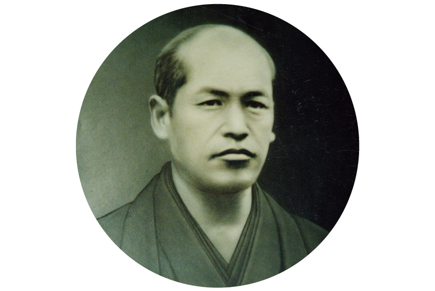 Origins of great-tasting rice Kameji Abe, the father of Kamenoo